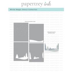 Winter Magic Stencil Collection (set of 4)