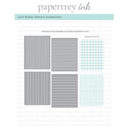 Just Notes Stencil Collection (set of 4)