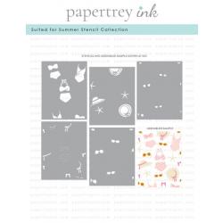 Suited for Summer Stencil Collection (set of 5)