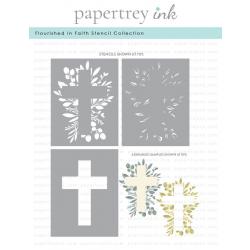 Flourished in Faith Stencil Collection (set of 3)