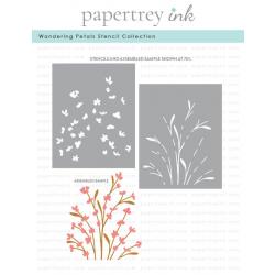 Wandering Petals Stencil Collection (set of 2)