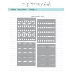 Dotted Lines Stencil Collection (set of 4)