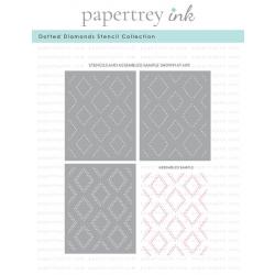 Dotted Diamonds Stencil Collection (set of 3)
