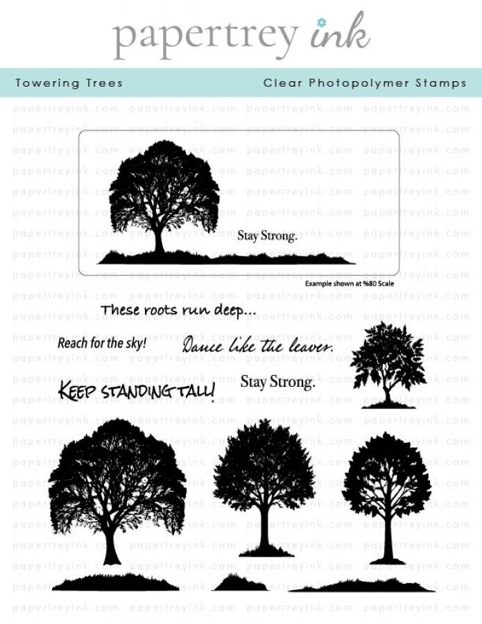 Towering Trees Stamp Set