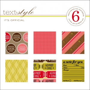 It's Official Patterned Paper 8"X8" (36 sheets) It's Official Patterned Paper 8"X8" (36 sheets)