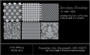Smokey Shadow Pattern Pack (36 sheets) Smokey Shadow Pattern Pack (36 sheets)