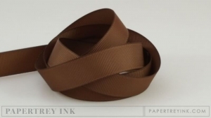 Dark Chocolate 5/8" Grosgrain Ribbon (5 yards) Dark Chocolate 5/8" Grosgrain Ribbon (5 yards)